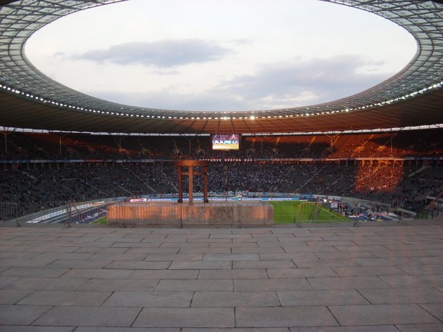 The East Stand from Down the Marathontor